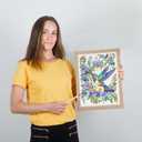 Adult Coloring Book Set with 36 Markers, Spiral Bound Floral & Animal Designs, Relaxing Creative Coloring Book for Adults, Mothers Day Gifts