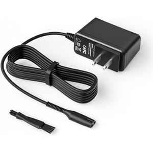 12V Shaver Charger for Braun Series 7 9 3 5 1 XT5 Electric Razor 3040s 340s 9385cc 370 720 760cc 790cc 720s-4 7865cc 9090cc 9330s 5018s 7020s 9095cc 3350cc-4 390cc for Braun Wall Charger