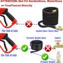 Tool Daily Deluxe Pressure Washer Gun, with Replacement Wand Extension, 5 Nozzle Tips, M22 Fitting, 40 Inch, 5000 PSI