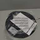 hykolity 12 Inch Selectable CCT LED Round Flat Panel Light, 24W 3000K/4000K/5000K, Edge-Lit Flush Mount Ceiling Light Fixture for Kitchen, Bedroom, Laundry and Closet RoomBlack