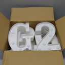 2026 Graduation Decorations 8 LED Marquee Light-Up Letters,Grad 2026" for Preschool, Kindergarten, School, and College Party Dcor