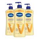 Vaseline Intensive Care Nourishing Moisture Body Lotion 3 Pk Made with Ultra-Hydrating Lipids + Pure Oat Extract for Dry Skin, for Nourished, Healthy-Looking Skin 20.3 oz (20.3 Fl Oz (Pack of 3))
