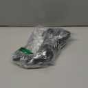 Pistha Old Man Costume Accessories Including Grey Old Man Wig Glasses and Faux Eyebrows Mustache for Grandpa Cosplay