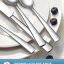 Stapava 24-Piece Silverware Set with Steak Knives, Food-Grade Stainless Steel Flatware Set for 4 Mirror Polished Cutlery Utensil Sets Include Forks Spoons and Knives Set Dishwasher Safe