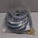 16.4ft Washing Machine Drain Hose, Universal Drain Hose Extension Kit for Washer, Dishwasher, Flexible Discharge Hose for LG/ GE/ Samsung, Fit up to 1-1/2 Inch Drain Outlets (16.4)