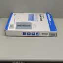 WSSROGY Toilet seat Elongated with Slow Close Hinges, Four Bumpers Never Loosen and Easily Remove, Two Sets of Parts, Plastic, White