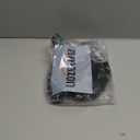 Lukovee Hands Free Dog Leash, 10FT Adjustable Training Lead 1/2 Inch Nylon Heavy Duty Lead No Pull for Large Medium Dogs, Tangle Free Reflective Waist-Leash for Walking Running, (DB, Plus Handle) (Black)