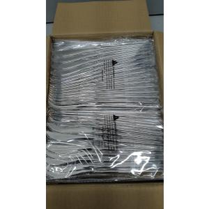 Rubtlamp 180 Pcs Silver Plastic Silverware, Silver Utensils Heavy Duty, Elegant Plastic Cutlery, Fancy Disposable Flatware, Forks Spoons and Knives Set For Party Mother's Day