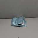 3 Pack Iridescent Light Blue Tablecloth for Parties, Pastel Blue Holographic Plastic Table Cover, Disposable Laser Baby Blue Table Cloth for Birthday Wedding Baby Shower Party Decorations, 54x108 Inch