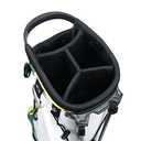 Golf Stand Bag 4-Way Top, Augusta Azaleas Inspired Design, Durable and Functional