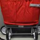 Radio Flyer 3-in-1 EZ Fold Wagon with Canopy, for Kids 1.5+, UV Shade, One-Hand Flat Fold, Seats 2 or Converts to Bench, DuraClean Fabric, Rubber Tires, 150 lb Capacity, Wagon for Kids or Cargo