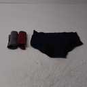 INNERSY Women's Period Underwear High Waisted Postpartum Menstrual Panties 3 Pack (X-Large, Dark Vintage)