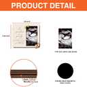 Magnetic Picture Frames - Mother's Day Hi Grandma & Grandpa' Ultrasound Fridge Magnet Photo Frame - Pregnancy Announcement Gift for Grandparents - Refrigerator Decor