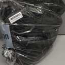 METRONIC 500 Count Black Plastic T-shirt Bags with Handle, 11.5 x 6.5 x 21 Plastic Carry Bags for Retail, Supermarket, Grocery Shopping Bag for Packaging, Takeout, Trash, Convenience Stores, in Bulk