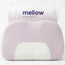 Mellow Halo Cervical Neck Pillow, Contoured Memory Foam Pillow with Dual Firm & Soft Sides, Ergonomic Support for Side & Back Sleepers, Spine Alignment, Breathable Washable Cover