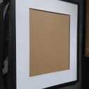 upsimples 16x20 Picture Frame Set of 5, Display Pictures 11x14 with Mat or 16 x 20 Without, Wall Gallery Poster Frames, Black