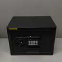 1.2 Cub Small Fireproof Safe for Home, Personal Fire Safe Box with Digital Keypad Key and Removable Shelf, Small Security Box for Money Firearm Medicine Valuables