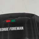 George Foreman 4-Serving Removable Plate Electric Grill and Panini Press, George Tough Non-Stick Coating, Drip Tray Catches Grease, Black