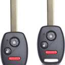 MechanMagic 2PCS Key Fob Remote Replacement Fits Honda CR-V 2007 2008 2009 2010-2013/CR-Z 2011- 2014 2015/Fit/Insight/Accord Coupe/Crosstour MLBHLIK-1T Keyless Entry Remote Control 35111-SWA-306