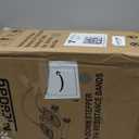 Niceday Steppers for Exercise, Mini Stair Stepper with Resistance Bands at Home Workout Equipment with 300LBS Loading Capacity, Hydraulic Fitness Stepper with LCD Monitor Sliver Gray