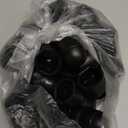 uxcell Plastic Dome Nut Protection Cap Covers, M16x24mm Nut Cover Black 50pcs