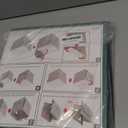 Christmas Ornament Storage Box with Lid - Holds 64 Ornaments, Large Sturdy & Foldable Organizer Case for Holiday Decor 11.8x11.8x11.8 Inch