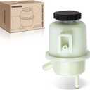 A-Premium Power Steering Reservoir/Tank with Cap Compatible with Nissan Altima 2002-2006, Pathfinder 2008-2012, Maxima 2004-2008, Quest 2004-2009