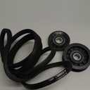 Replace GX20006 GX20286 GX20287 Transmission Drive Belt and Idler Pulley Kit Fits for John Deere L130 L120 L100 L110 L107 GX20286-A GX20287-A