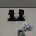 Speaker Wall Mount,Swivel & Tilt,All Aluminium Wall Speaker Mount for Small Speakers,Hold up to 30lbs,HD-818,2 Packs(Black)