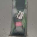 Green+Light Green Pre stretched Braiding Hair 2 Packs Pre feathered Braid Hair Extensions 18 Inches Hair Braids