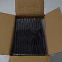 Supernal 180pcs Black Plastic Silverware Heavy Duty Black Party Cutlery Disposable Plastic Forks and Spoons Disposable Utensils Flatware Include 60 Forks,60 Knvies,60 Spoons