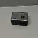 Minthouz Universal Travel Adapter, International 140W Power Adapter GaN PD Fast Charger with 3 USBC PD & 1 USBA Port, AllinOne Portable AC Worldwide Power Converter Plug for USA EU UK AUS and More