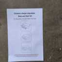 Kids Study Table and 6 Chairs Set,Height Adjustable Table and Chairs for Children and Toddlers,47.2"X23.6"Graffiti Desktop,Suitable for Daycare,Classrooms, Home (Grey)