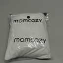 Momcozy Baby Wrap Carrier, Easy to Wear Infant Carrier Slings, Lightweight Hands Free Baby Sling, Adjustable Baby Carriers for Newborn to Toddler 8-35 lbs, Black