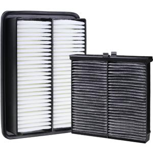 PAJ8-13-3A0A Engine Air Filter and BDGF-61-J6X Cabin Air Filter kit Compatible with 2023-2025 CX-50 2.5L Not for Hybrid 2019-2025 Mazda 3 2.0L 2.5L 2020-2025 CX-30 Replaces PAH9-13-3A0A BDTS61J6X