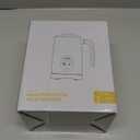 Milk Frother and Steamer 4 in 1, Milk Steamer with Auto Temperature Control, Warm & Cold Foam Maker, Hot Chocolate Maker, Frother for Coffee, Latte, Cappuccino, Black