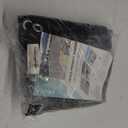 SUNNY GUARD 3'x6' Black Balcony Privacy Screen Fence, Apartments Railing Heavy Duty Wind Screen for Outdoor, Backyard, Patio, Deck Privacy