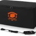 Bread Proofing Box dough proofing box cuboid sourdough starter warmer foldable proofing box real-time temperature display bread proofer black, 28.4"L x 22.6"W x 12.9"H