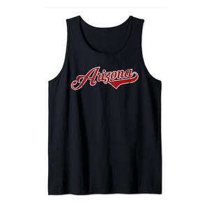 Arizona Baseball distressed Retro Vintage Tank Top S