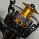 Diwa Spinning Fishing Reels for Saltwater Freshwater 1000 2000 3000 4000 5000 6000 Series Fishing Spool Left/Right Interchangeable Trout Carp Spinning Reel Light and Smooth