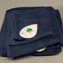 Belizzi Home Ultra Soft 3 Pack Cotton Towel Set, Contains a Bath Towel 28x55 inch, a Hand Towel 16x24 inch & a Wash Coth 12x12 inch, Ideal Everyday use, Compact & Lightweight - Mineral Blue