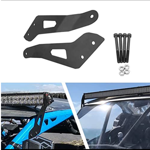 DaSen Upper Roof Light Bar Mount Brackets for 50" Curved/Straight Light Bar Compatible with Can-am Maverick X3 & X3 Max DS RS MR Turbo R 2017-2025 & LED Light Bar