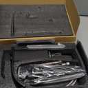 Matte Black Bathroom Faucets, Waterfall Bathroom Sink Faucet Modern Single Handle Bathroom Faucte 1 or 3 Hole, RV Mixer Tap Vanity Faucet - Includes Pop-up Drain Supply Hoses Deck Plate