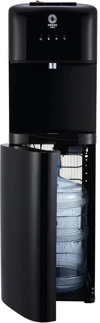 Primo Water Dispenser for 5 Gallon Bottle - Hot & Cold Bottom Loading Water Cooler Machine 14.2"D x 12.2"W x 40.9"H