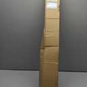 LazBlinds No Tools No Drill Cordless Bamboo Roman Shades, Light Filtering Window Treatment, Roll Up Bamboo Blinds for Windows 36'' W x 48'' H, Brown