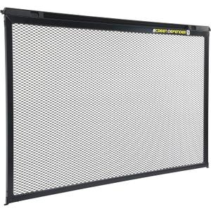 Lippert Components 859794 Screen Defender RV Entry Door Aluminum Screen Protector, 30-inch, Black