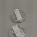 40 OZ Tumbler Lid Replacement Fit for Stanley Cup, 2 Pack Clear Replacement Lids Fit for Stanley Travel Tumbler, Spill Proof Tumbler Covers for Stanley Cup Accessories (Clear/White)