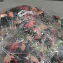 Miracliy 5 Pack 47 FT Fake Rose Vine Flowers Plants Artificial Flower Hanging Rose Ivy Home Hotel Office Wedding Party Garden Craft Art Dco (Dark Red)