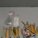 Motipuns 30 Sets Teacher Week Appreciation Gifts Bulk Thank You Teachers Gifts with Bamboo Pens Keychains and Inspirational Cards