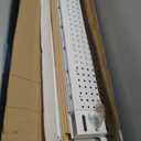 Dual Monitor Stand - 39Inch Large Wood Monitor Stand Riser,Desk Monitor Riser Support for 2 Monitor/Laptop Computer/, Desk Organizer for Gamming Room&Office, Extension Monitor Stand Riser (White 1 level)